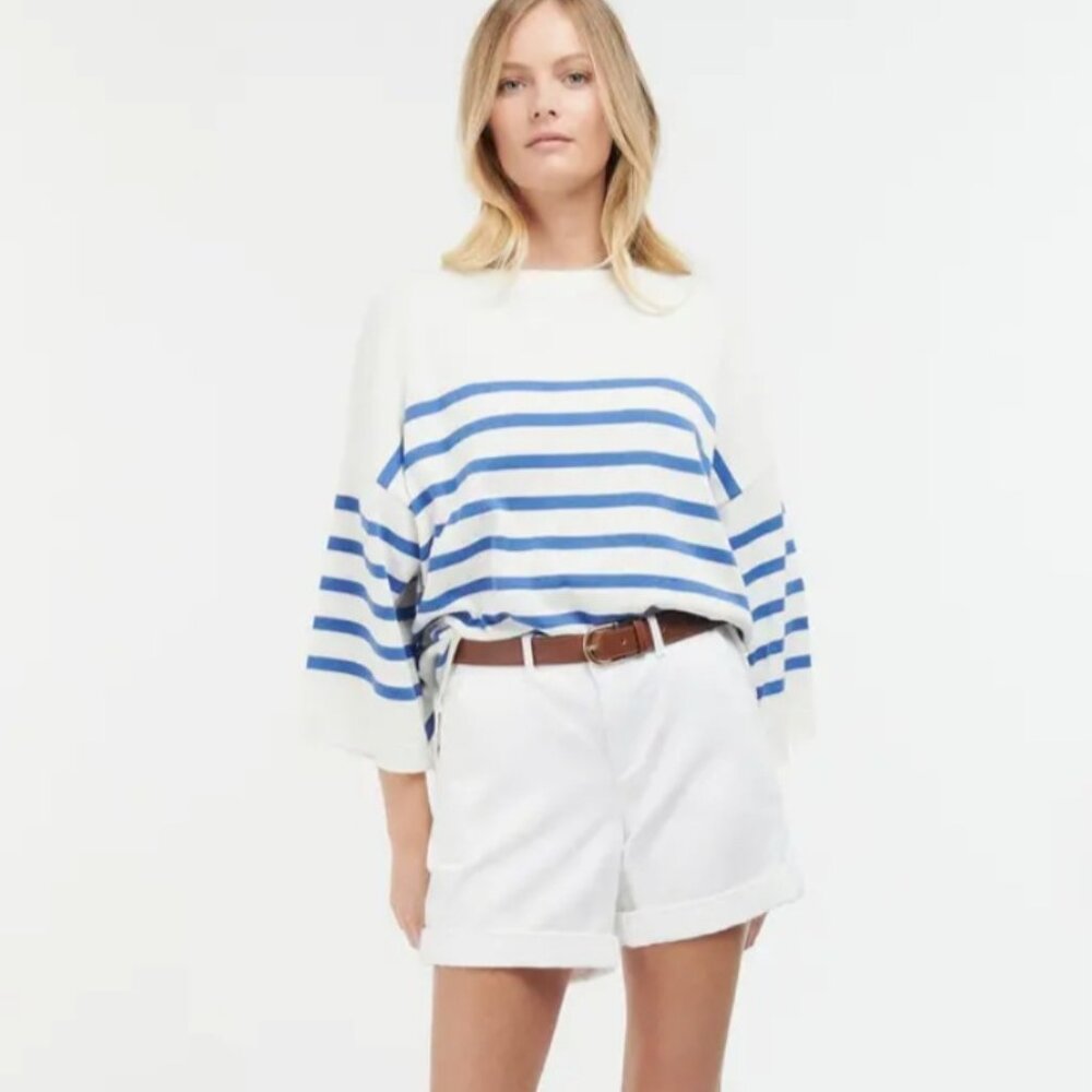 Barbour Cotton Stripe Sweater Sizes 4 and 10